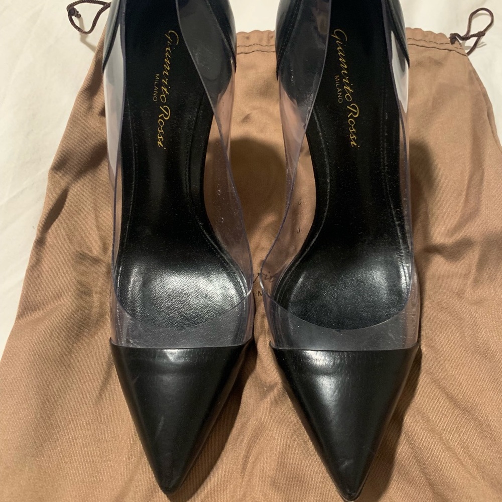 COPY - Gianvito rossi plexi heel 38